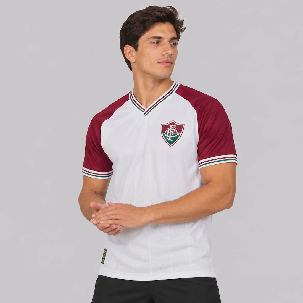 Imagem 2 do produto Camisa do Fluminense Escudo Tricolor Masculina