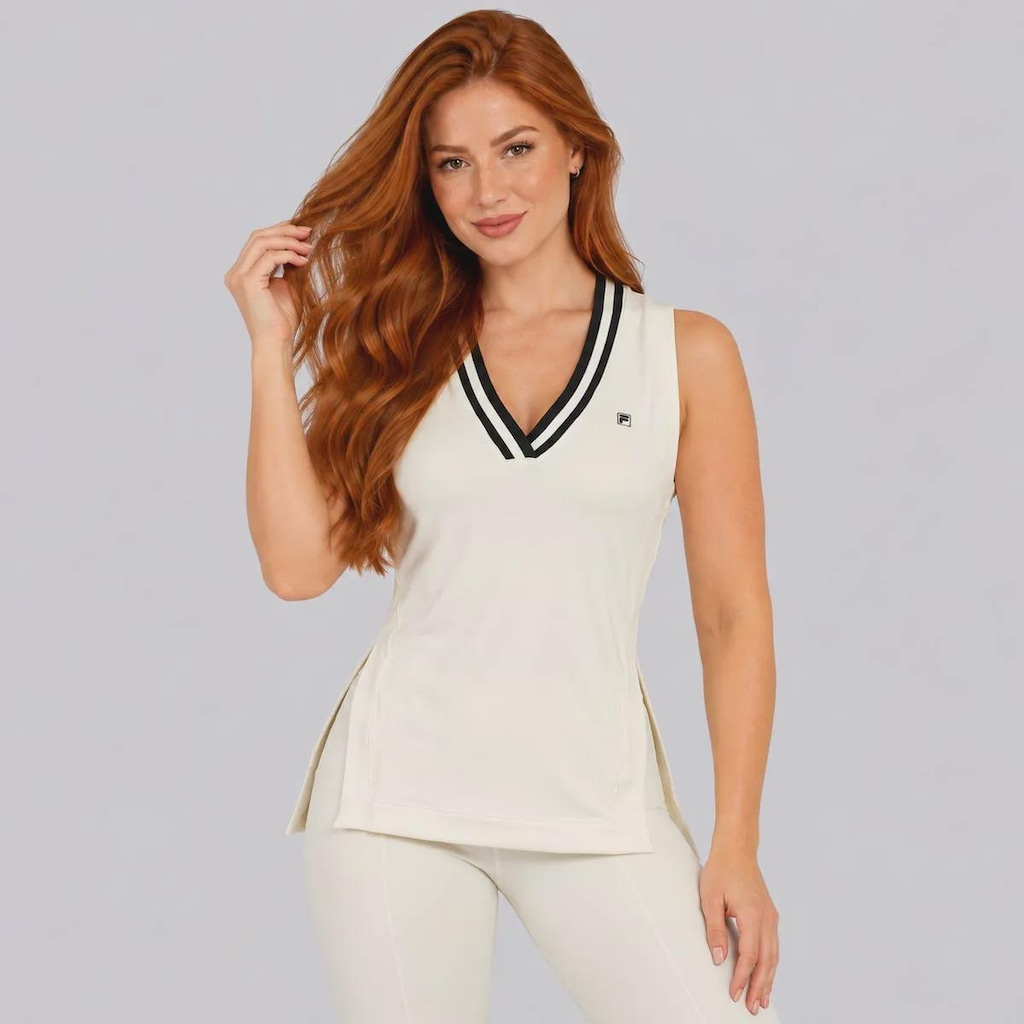 Imagem 2 do produto Colete Fila V-Neck Foamtouch Feminino