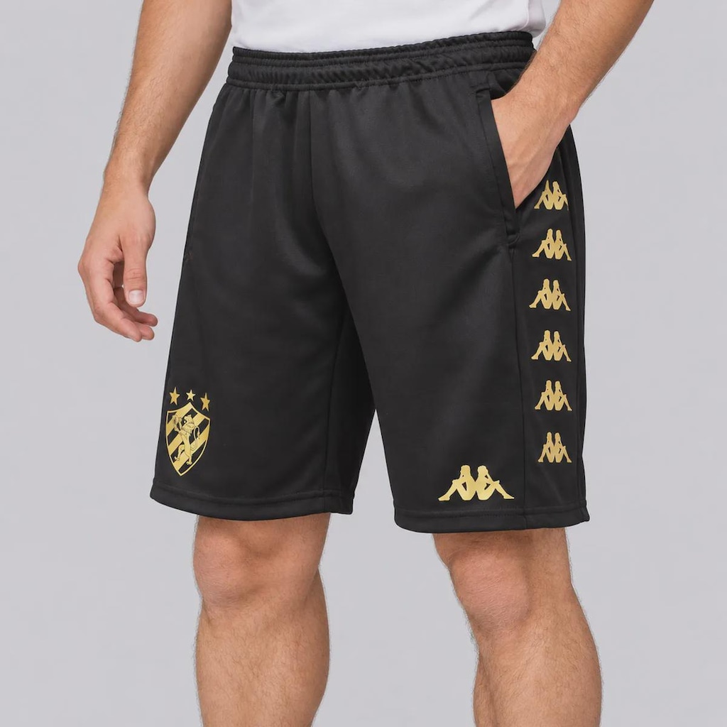 Imagem 2 do produto Bermuda Sport Recife Supporter Golden Kappa Masculina