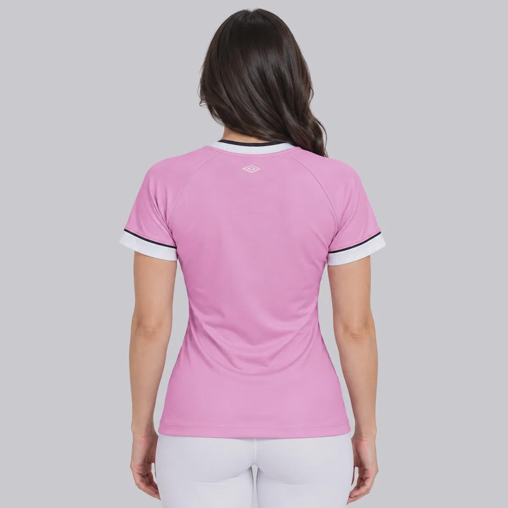 Imagem 4 do produto Camisa do Santos Outubro Rosa 26/27 Umbro Feminina