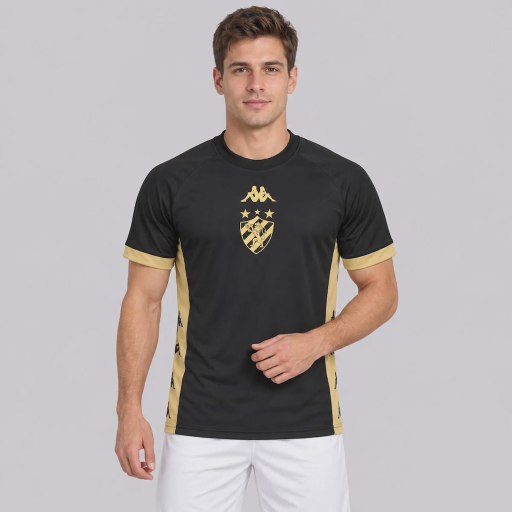 Imagem 1 do produto Camiseta do Sport Recife Supporter Golden Kappa Masculina