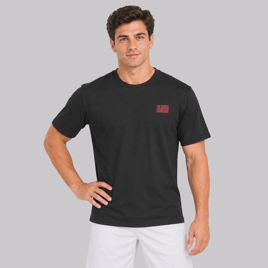 Imagem 1 do produto Camiseta do Flamengo Tempo Masculina