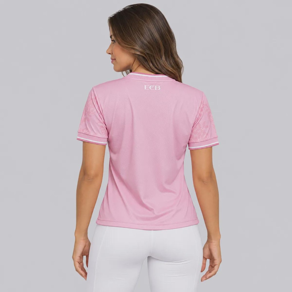 Imagem 4 do produto Camisa do Bahia Jacquard Outubro Rosa Feminina