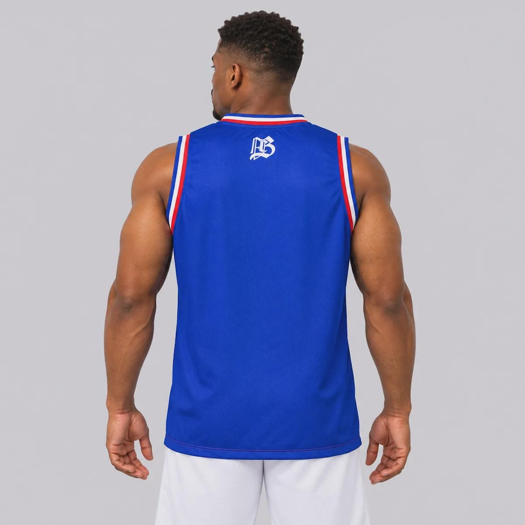 Imagem 4 do produto Camiseta Regata Bahia Basquete Royal Masculina
