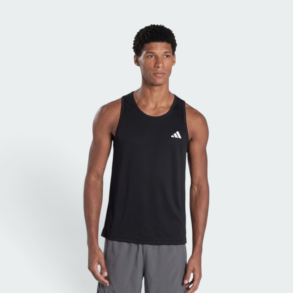 Imagem 1 do produto Camiseta Regata adidas Treino Básica Poliéster Masculina