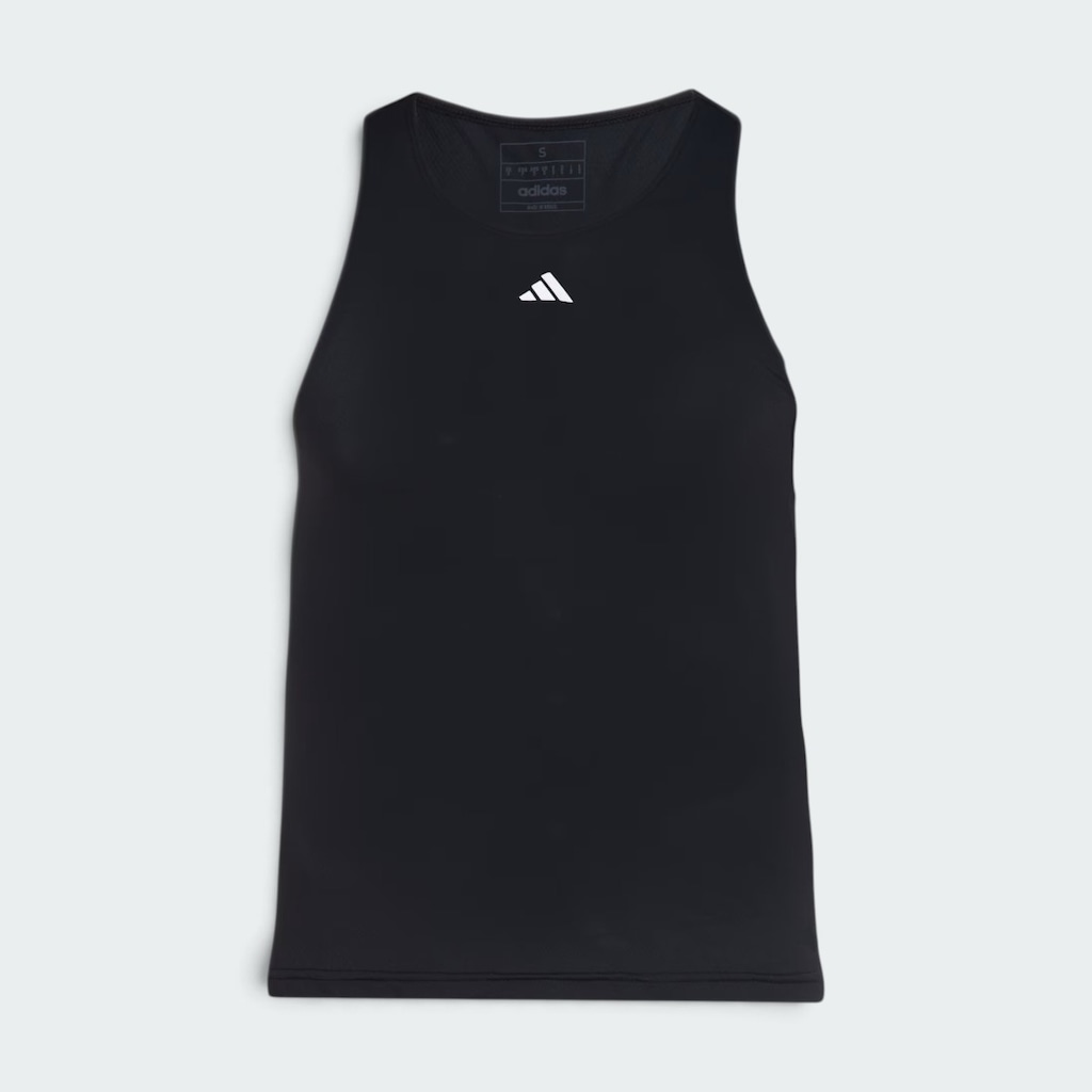 Imagem 1 do produto Camiseta Regata adidas Treino Básica 3 Listras Poliamida Feminina