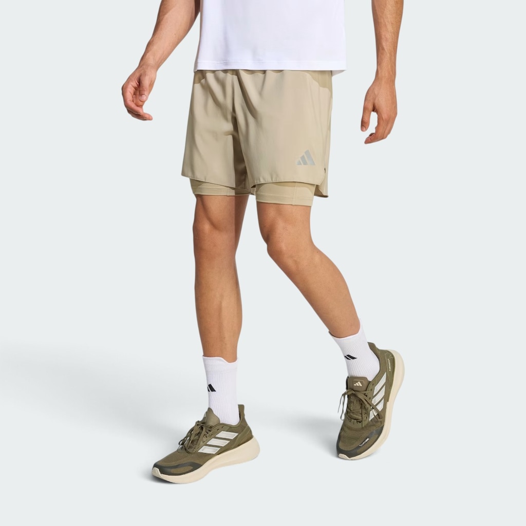 Imagem 1 do produto Shorts adidas Essentials Adi365 Running 2 em 1 Masculino