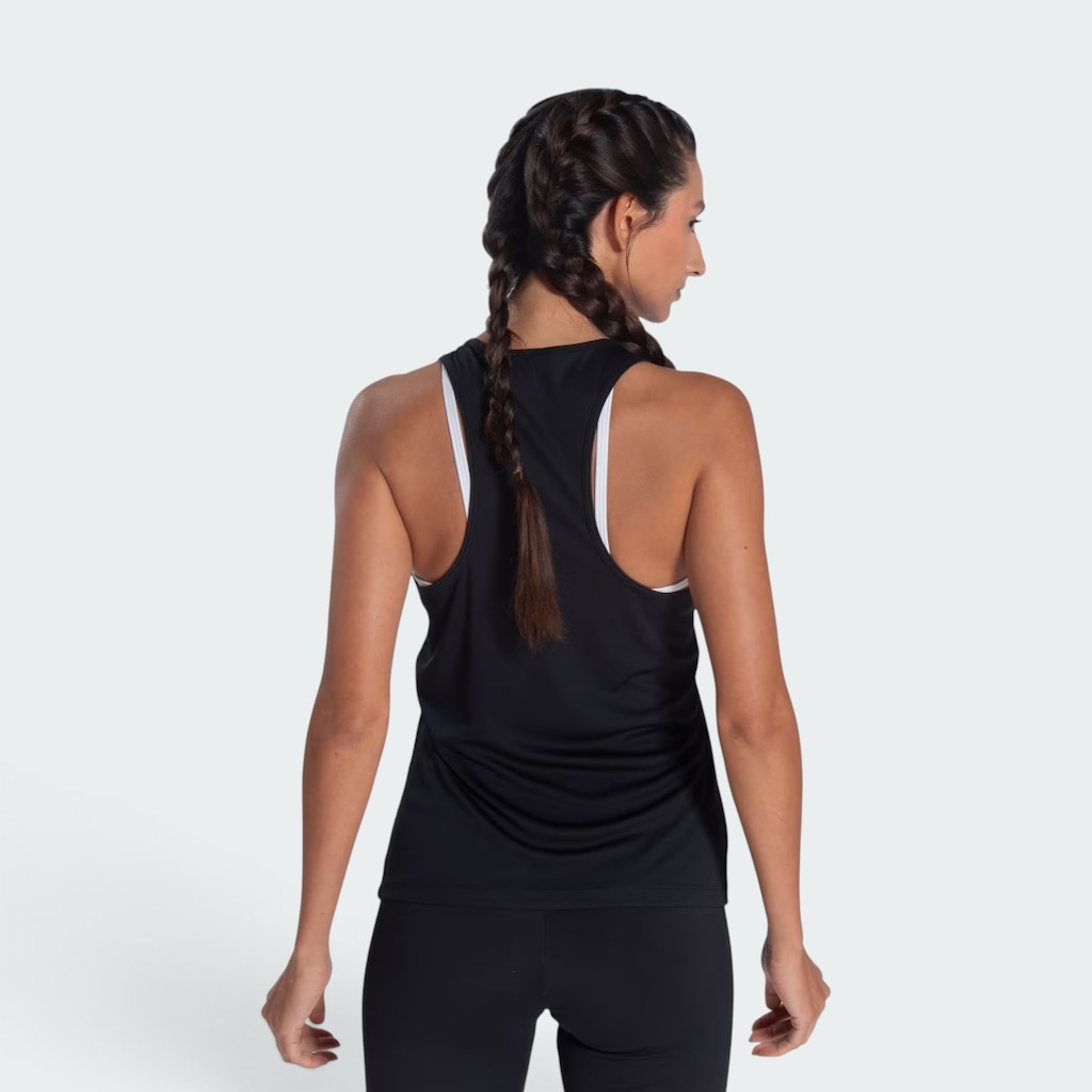 Imagem 3 do produto Camiseta Regata adidas Treino Básica Poliéster Feminina