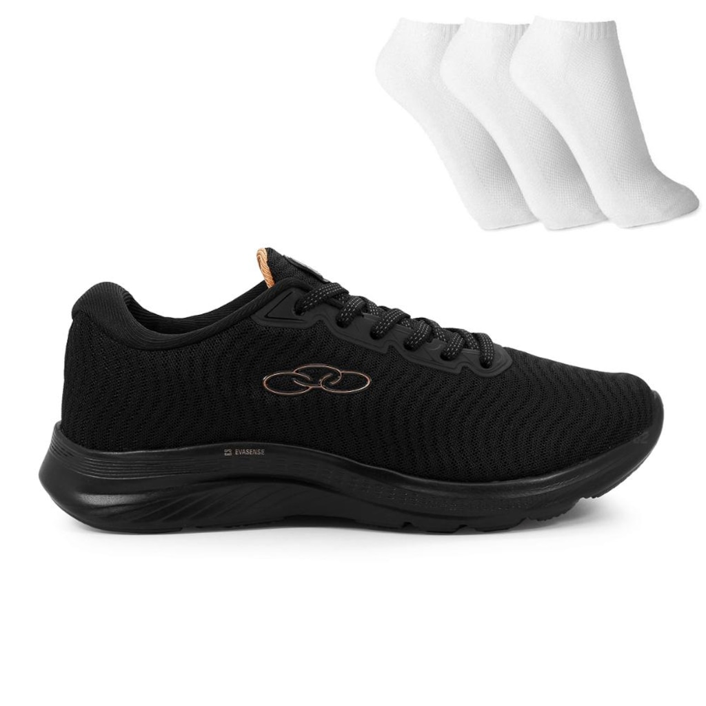 Imagem 1 do produto Tênis Feminino Olympikus Atmos + 3 Pares de Meias