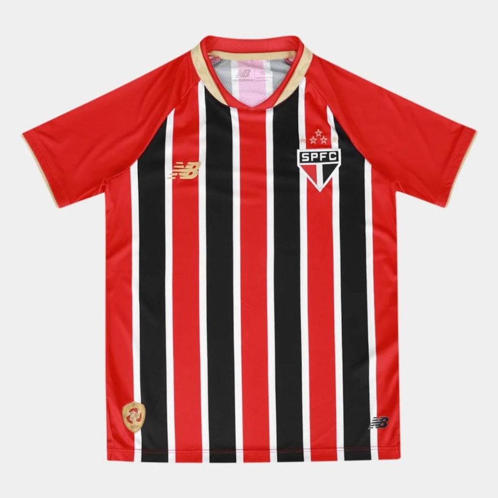 Imagem 1 do produto Camisa do São Paulo II 2025/26 s/nº New Balance Infantil