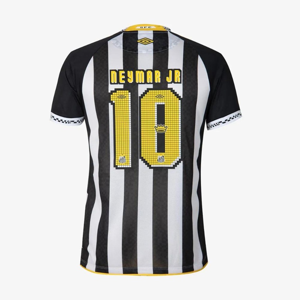 Imagem 2 do produto Camisa do Santos II 2025/26 Neymar N° 10 Jogador Umbro Masculina