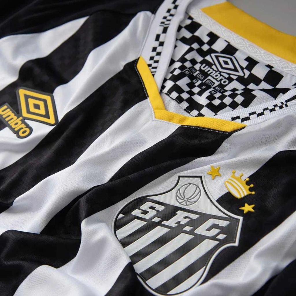 Imagem 4 do produto Camisa do Santos II 2025/26 Neymar N° 10 Jogador Umbro Masculina