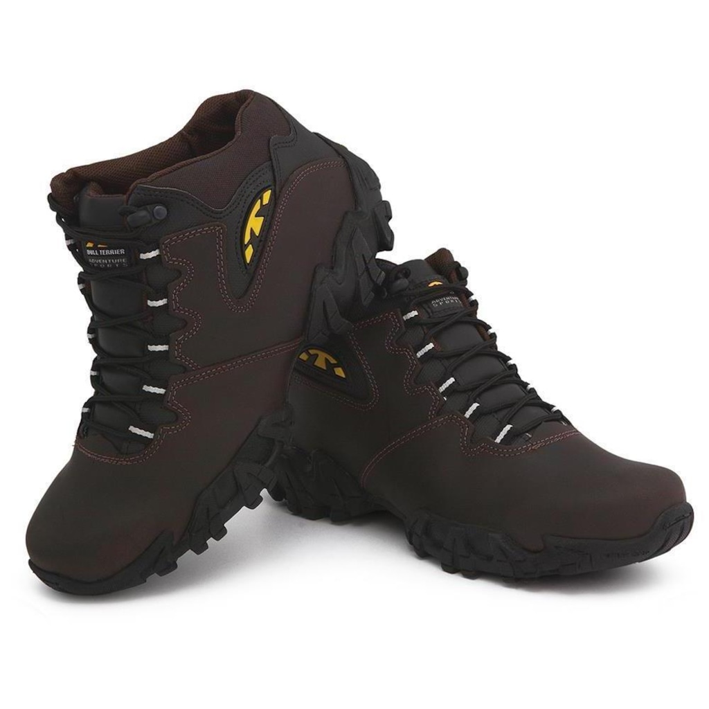 Imagem 2 do produto Bota Masculina Bull Terrier Adventure Couro Resistente Macia