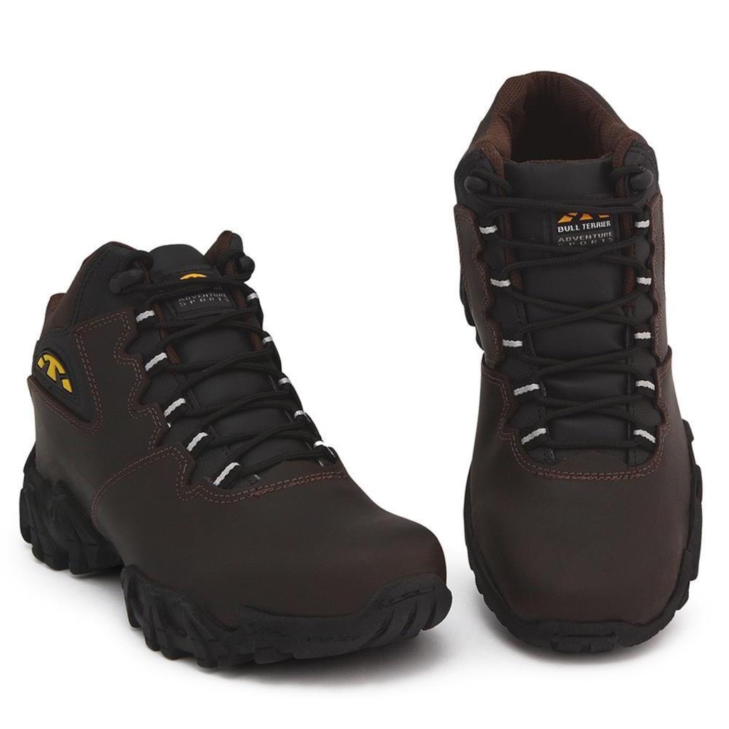 Imagem 4 do produto Bota Masculina Bull Terrier Adventure Couro Resistente Macia