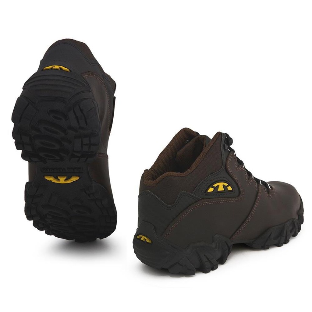 Imagem 5 do produto Bota Masculina Bull Terrier Adventure Couro Resistente Macia