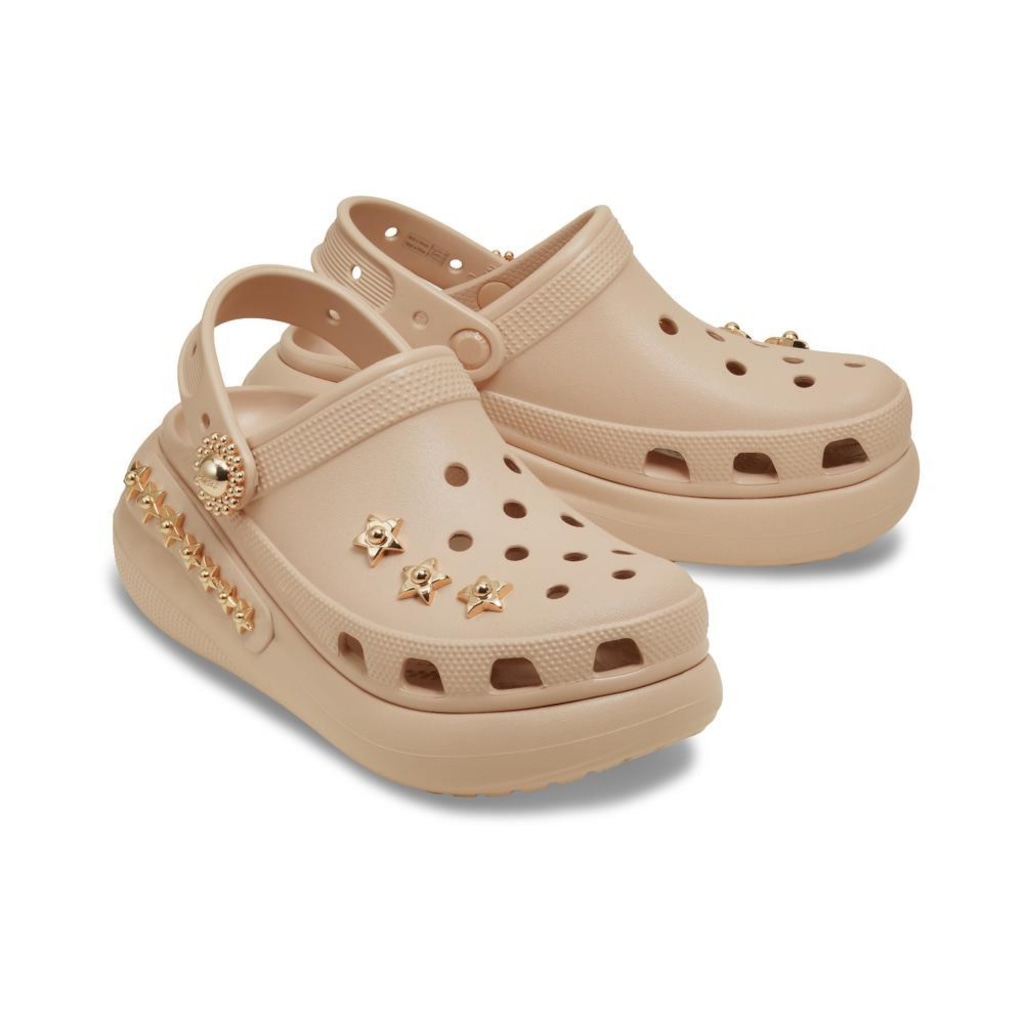 Sandália Crocs Crush Metal Minis Clog - Unissex - Foto 4