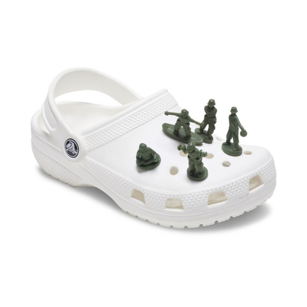 Imagem 3 do produto Jibbitz Crocs Soldadinhos Verdes Pack com 5 Peças Único - Unissex