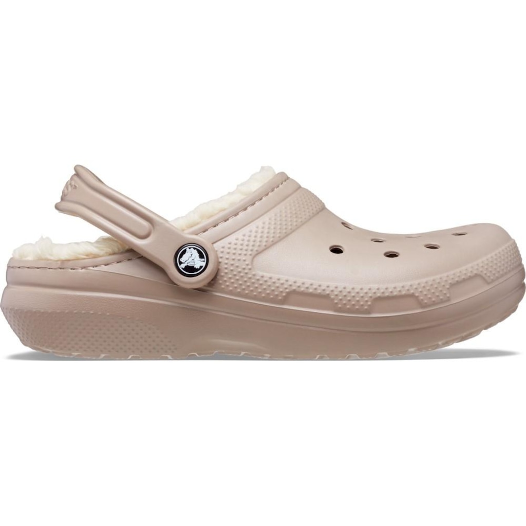 Imagem 1 do produto Sandália Crocs Classic Lined Clog Mushroom/Bone - Unissex