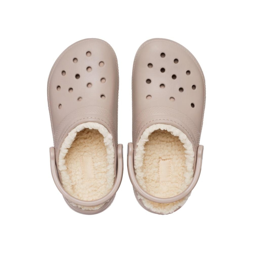 Imagem 5 do produto Sandália Crocs Classic Lined Clog Mushroom/Bone - Unissex