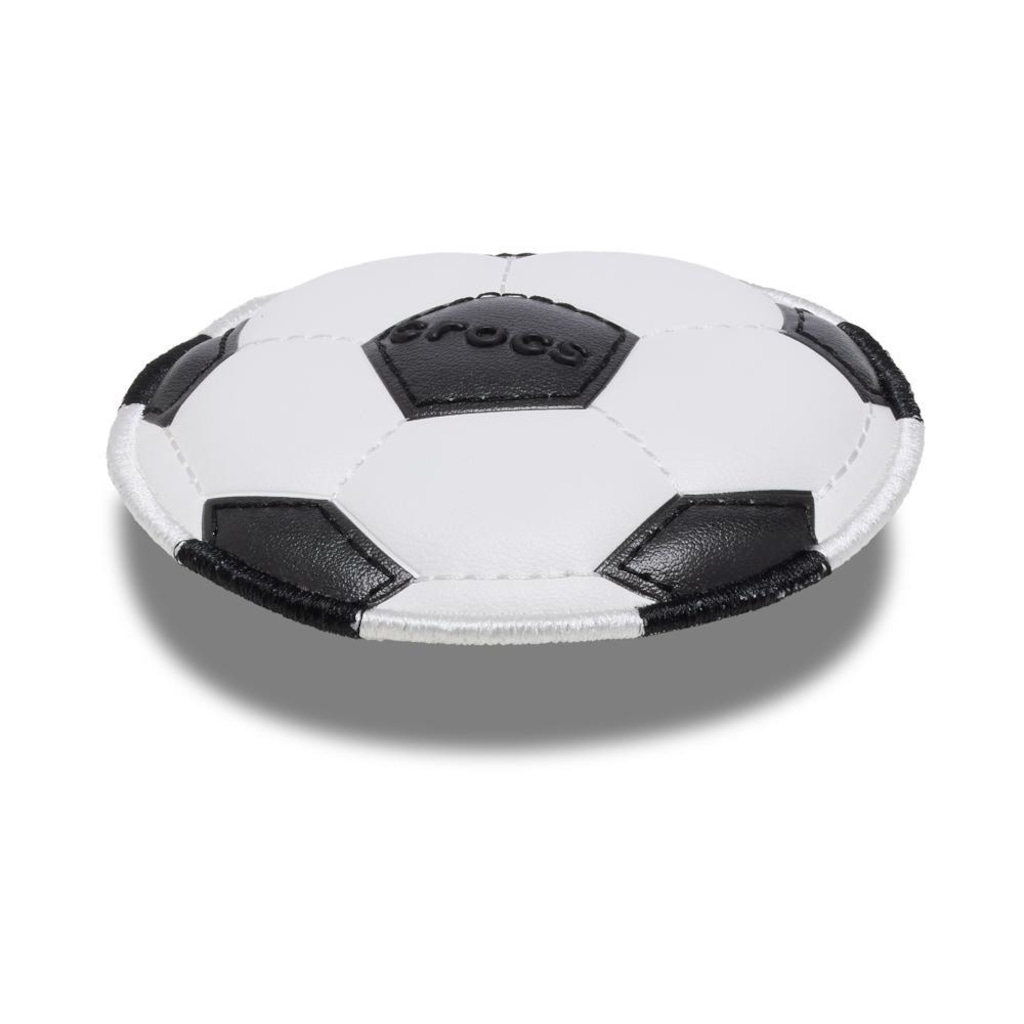 Imagem 2 do produto Jibbitz Crocs Bola de Futebol Gigante de Couro Único - Unissex