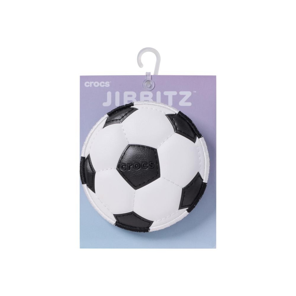Imagem 4 do produto Jibbitz Crocs Bola de Futebol Gigante de Couro Único - Unissex