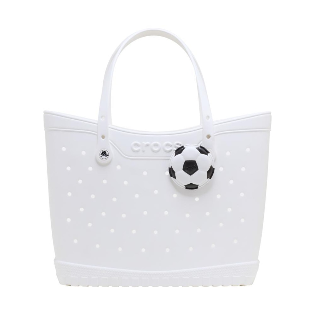 Imagem 5 do produto Jibbitz Crocs Bola de Futebol Gigante de Couro Único - Unissex
