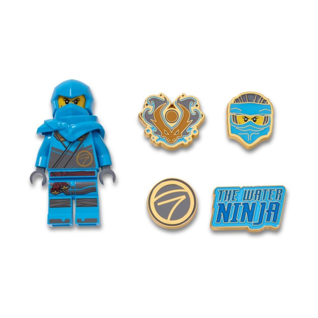 Imagem 1 do produto Jibbitz Crocs Lego Ninjago Nya Pack com 5 Peças Único - Unissex
