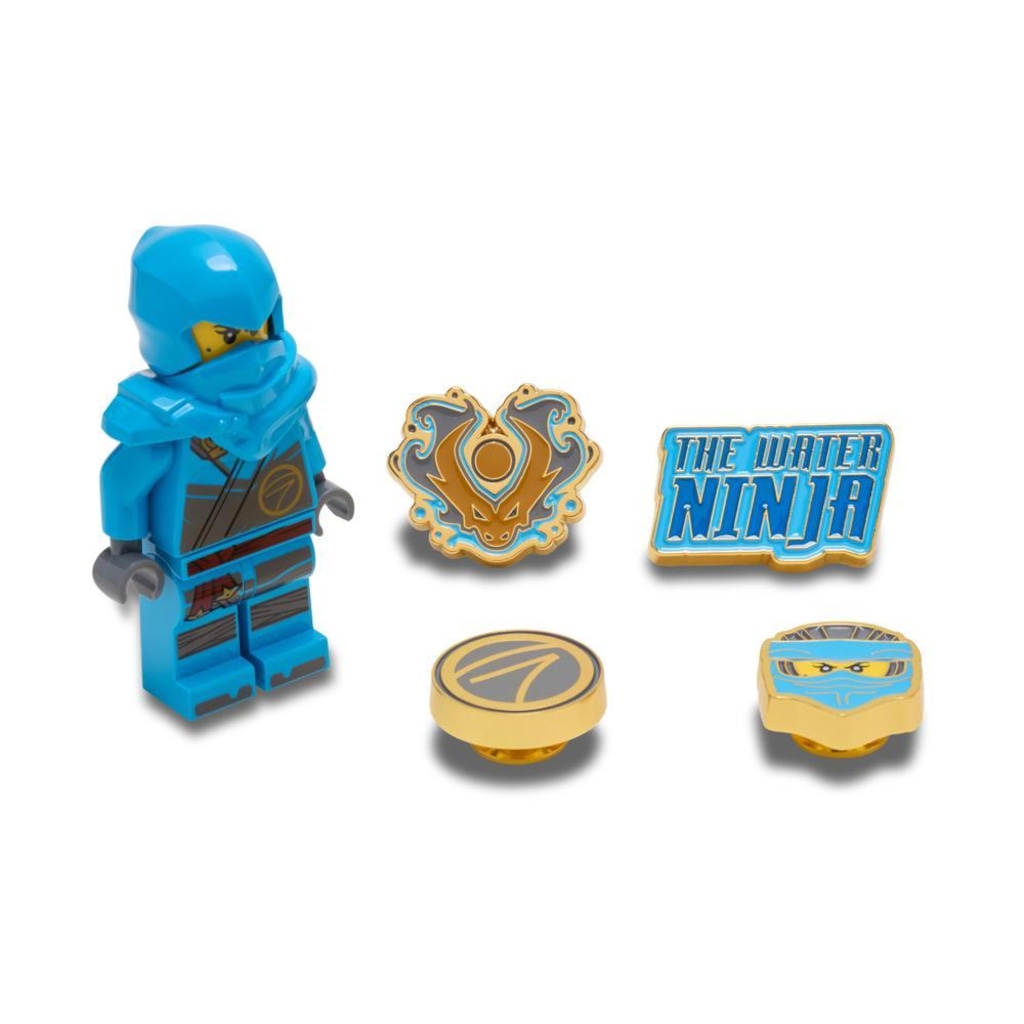 Imagem 2 do produto Jibbitz Crocs Lego Ninjago Nya Pack com 5 Peças Único - Unissex