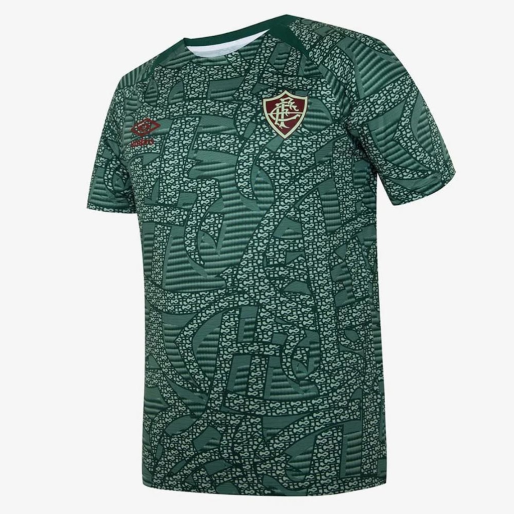 Imagem 3 do produto Camisa do Fluminense Aquecimento 2024/25 Umbro Masculina