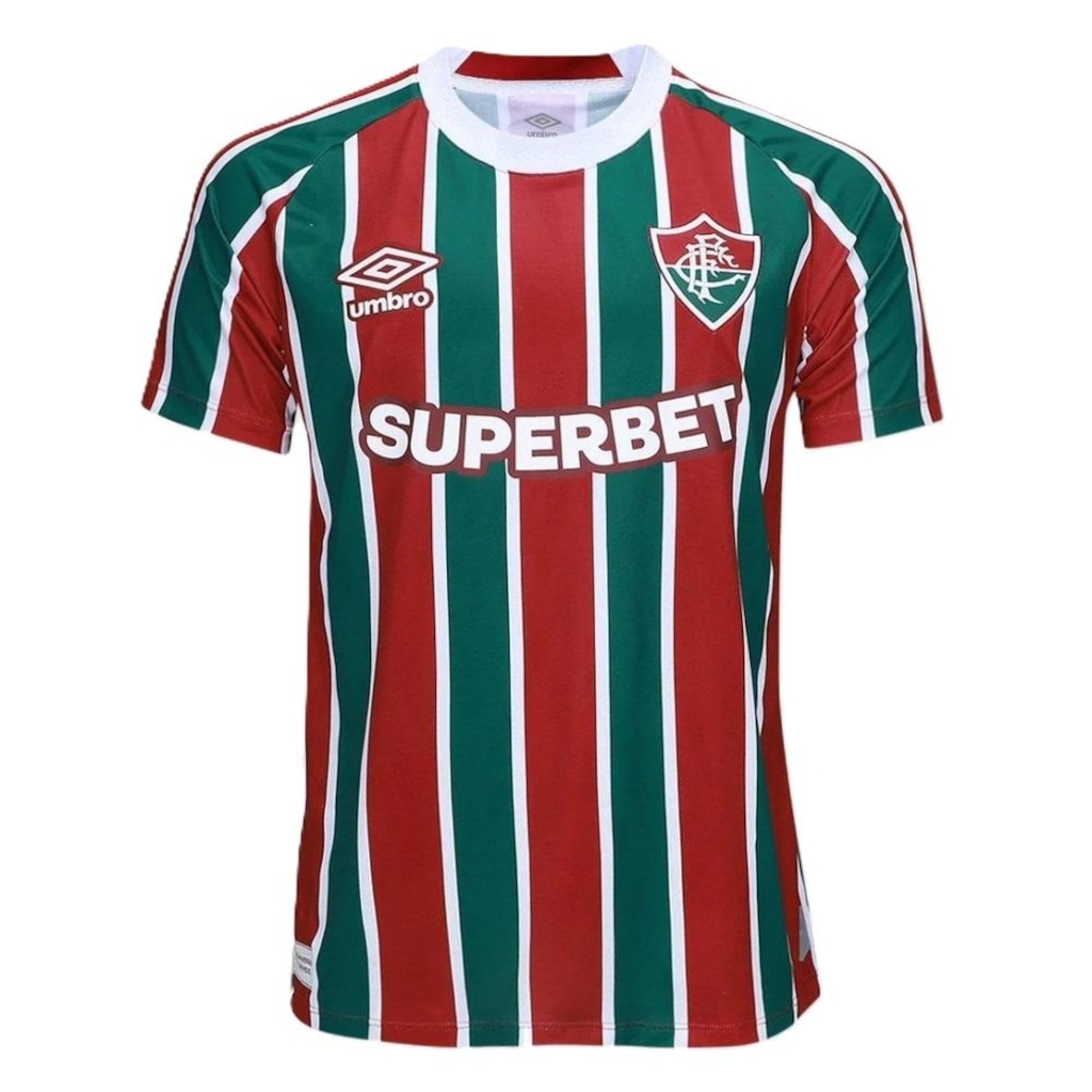 Imagem 1 do produto Camisa do Fluminense I 2025/26 Torcedor Umbro Masculina