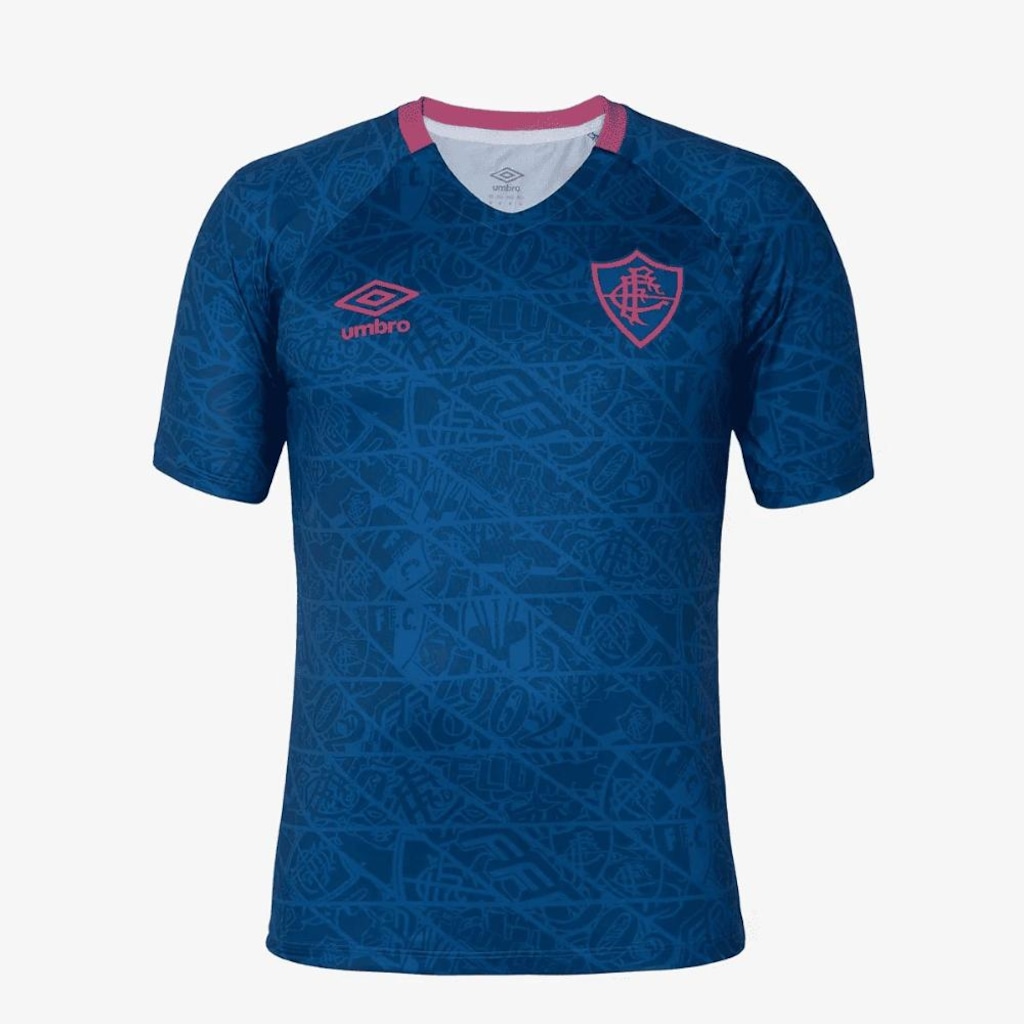 Imagem 1 do produto Camisa do Fluminense Aquecimento 2025/26 Umbro Masculina