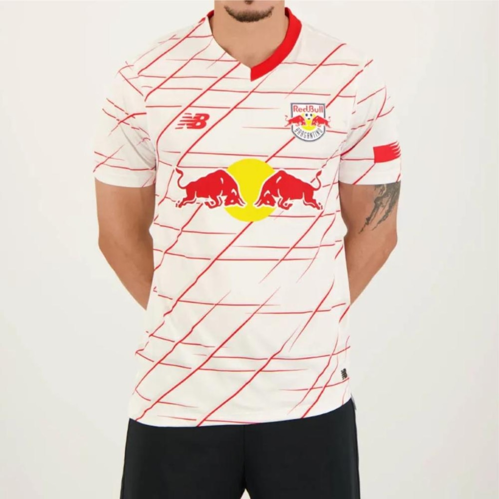 Imagem 1 do produto Camisa do RB Bragantino I 2023/24 Torcedor New Balance Masculina
