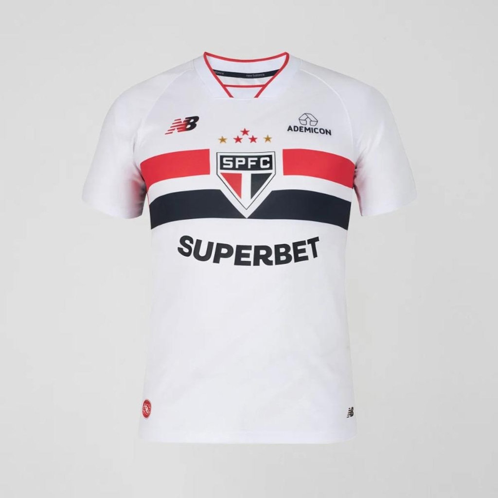Imagem 1 do produto Camisa do São Paulo I 2026/27 Jogador New Balance Masculina