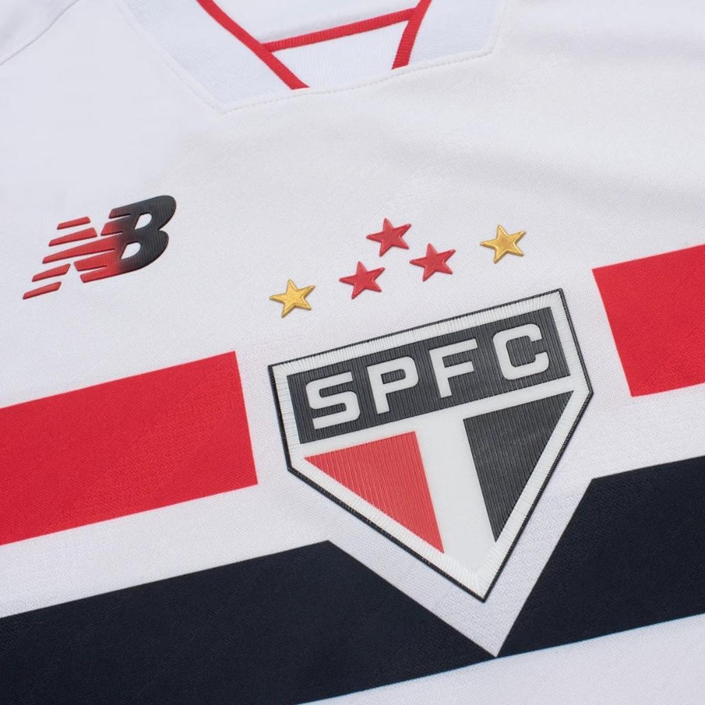 Imagem 4 do produto Camisa do São Paulo I 2026/27 Jogador New Balance Masculina