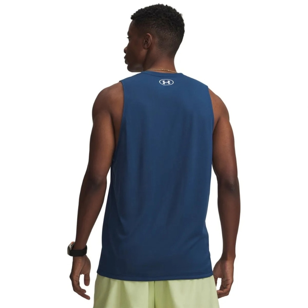 Camiseta Regata Under Armour Tech Tank Masculina - Foto 2