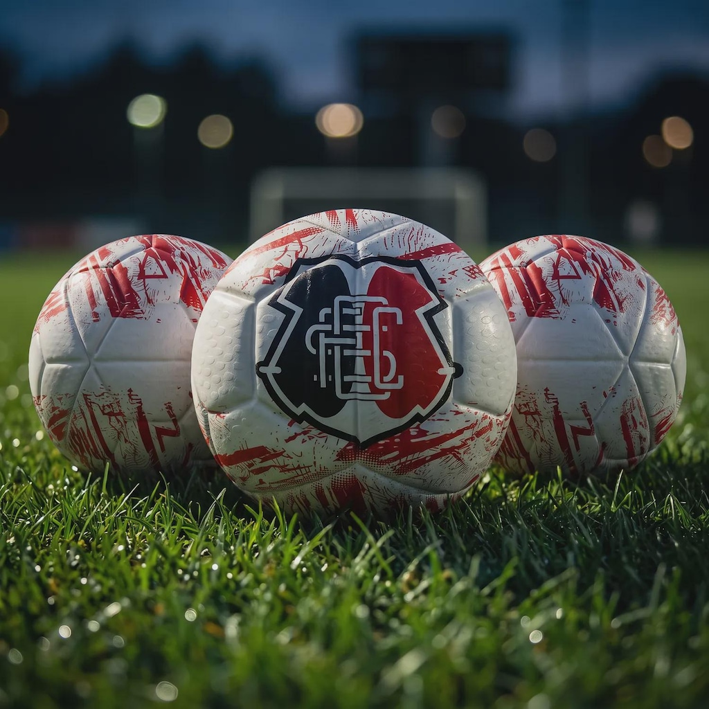 Imagem 3 do produto Mini Bola de Futebol de Campo Santa Cruz Allpha