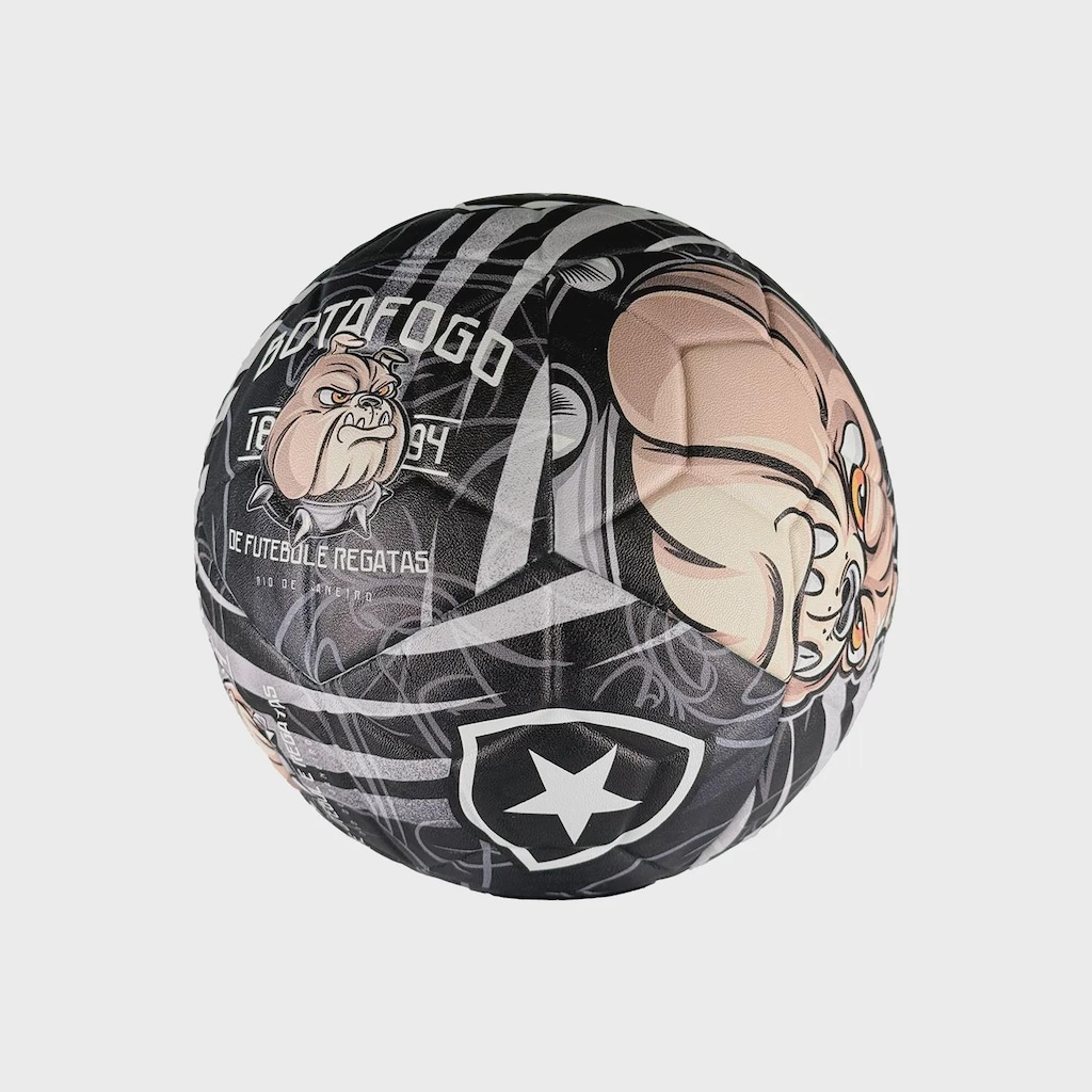 Imagem 3 do produto Mini Bola de Futebol de Campo Botafogo Mascote Allpha