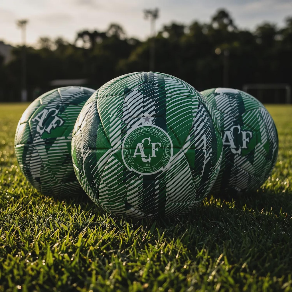 Imagem 5 do produto Bola de Futebol de Campo Chapecoense ACF Allpha Recreativa
