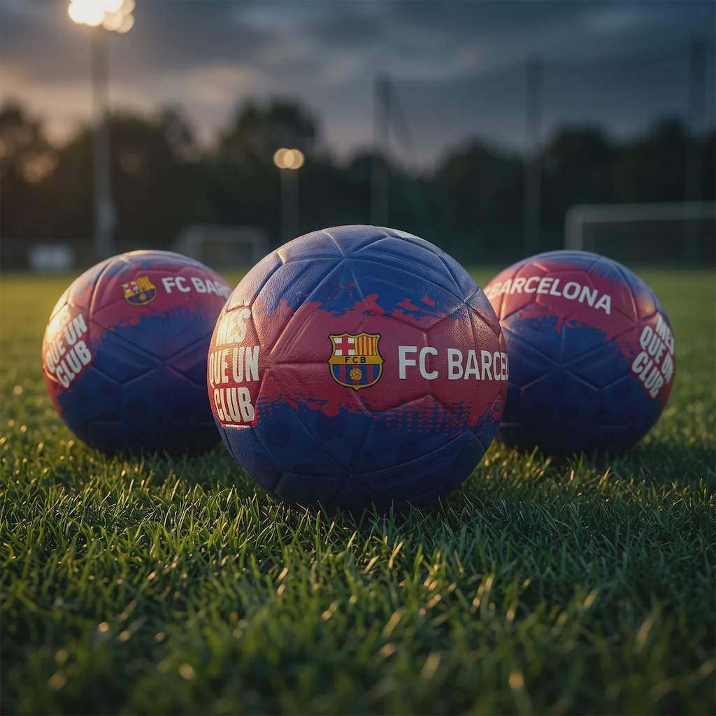 Imagem 5 do produto Bola de Futebol de Campo Recreativa Barcelona Més Que Un Club Allpha