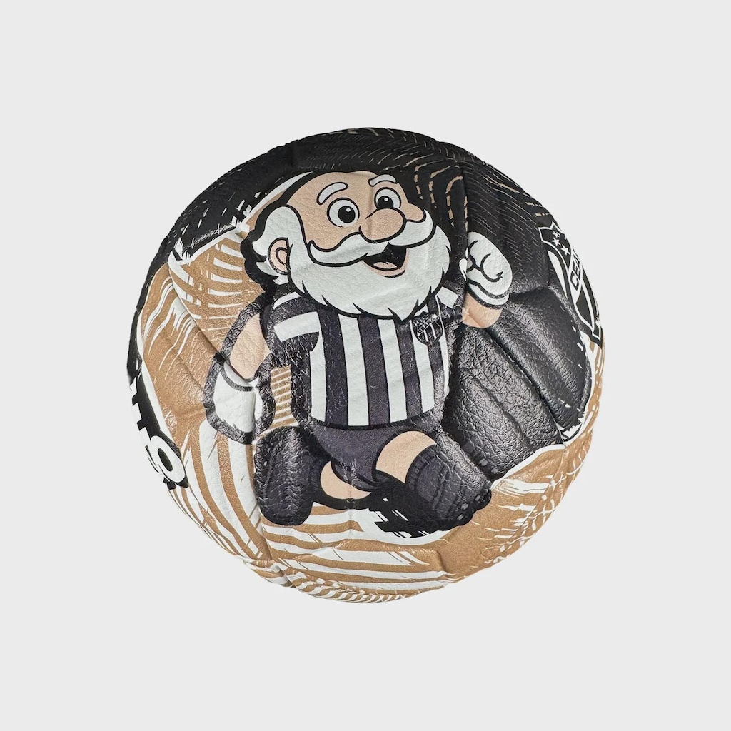 Imagem 1 do produto Mini Bola de Futebol de Campo Ceará Mascote Vozão Allpha