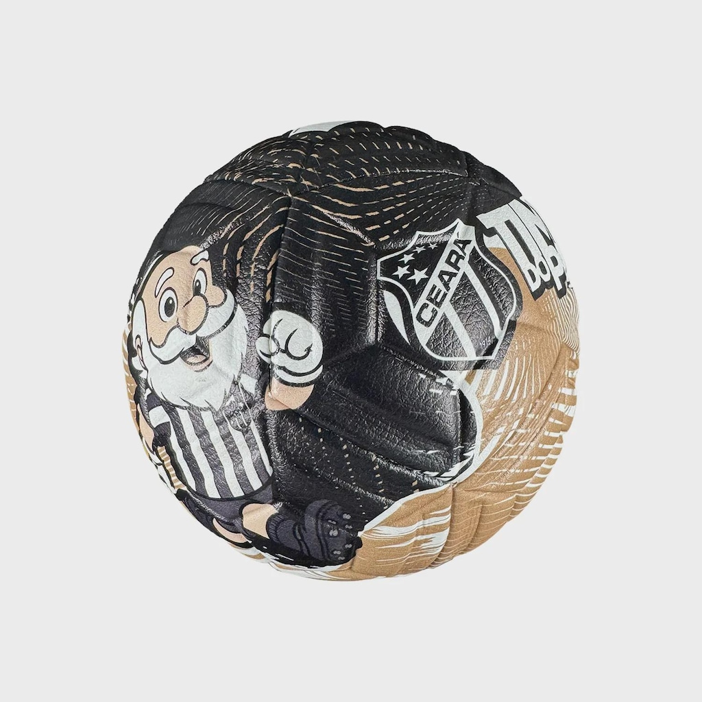 Imagem 2 do produto Mini Bola de Futebol de Campo Ceará Mascote Vozão Allpha