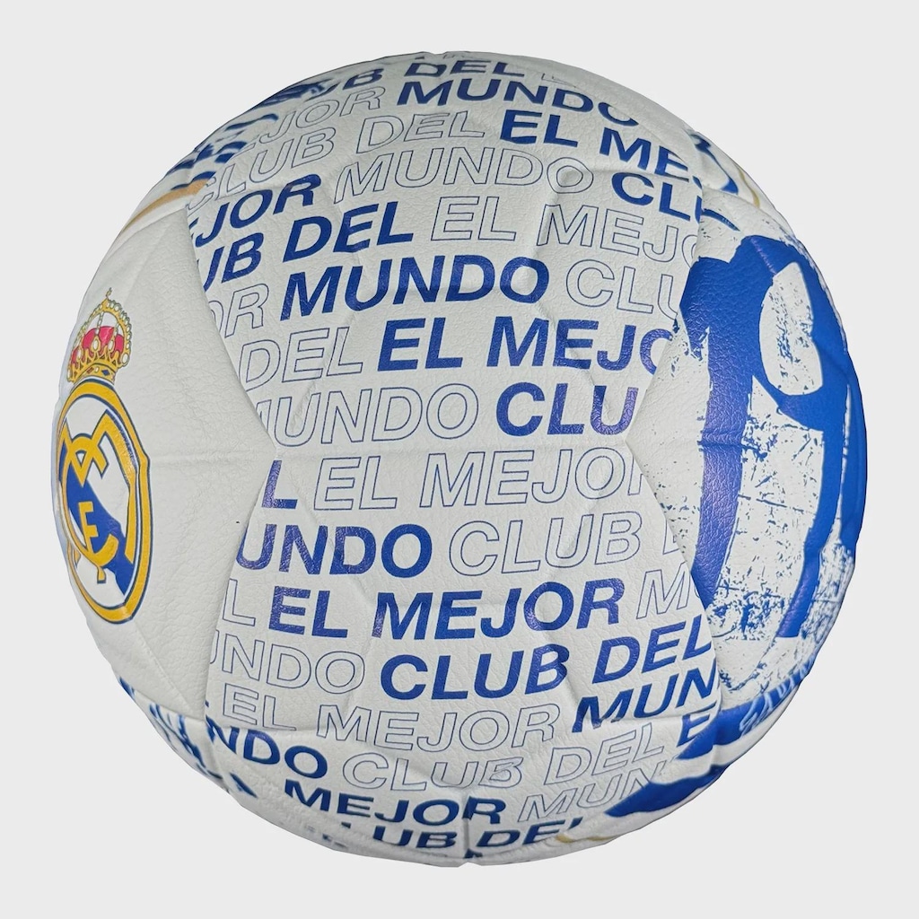 Imagem 4 do produto Bola de Futebol FM Recreativa Real Madrid "1902" Allpha