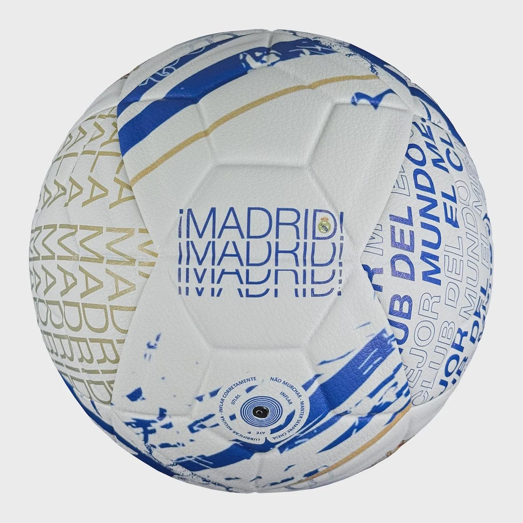 Imagem 5 do produto Bola de Futebol FM Recreativa Real Madrid "1902" Allpha