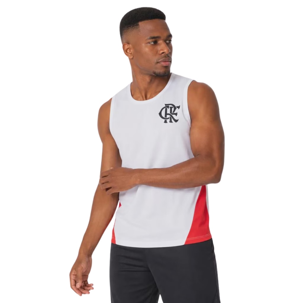 Camiseta Regata Flamengo Gávea II Betel Masculino - Foto 2