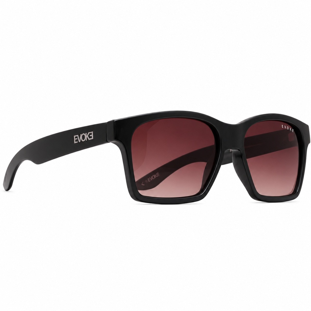 Imagem 1 do produto Óculos Evoke New Thunder BRWD01 Shine Black /Lente Brown Gradient - Adulto