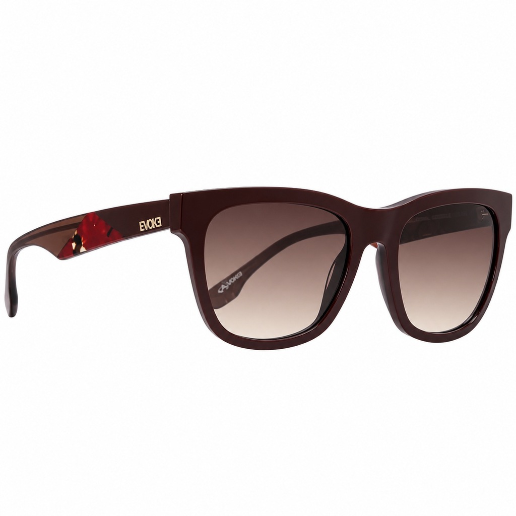 Imagem 1 do produto Óculos Evoke EVK 31 BRC01 Wine Gold/ Lente Brown Gradient - Adulto