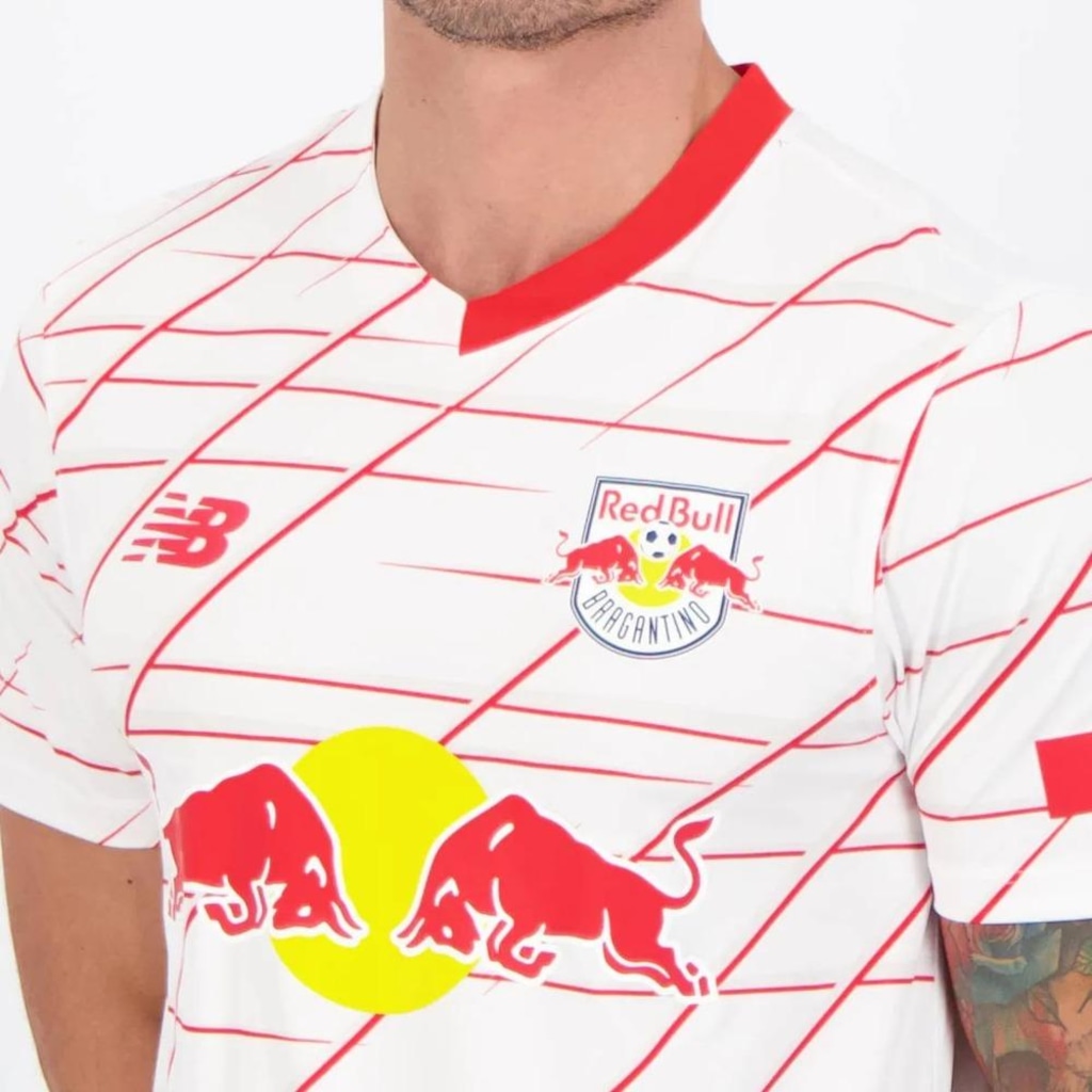 Imagem 2 do produto Camisa do RB Bragantino I 2023/24 Torcedor New Balance Masculina