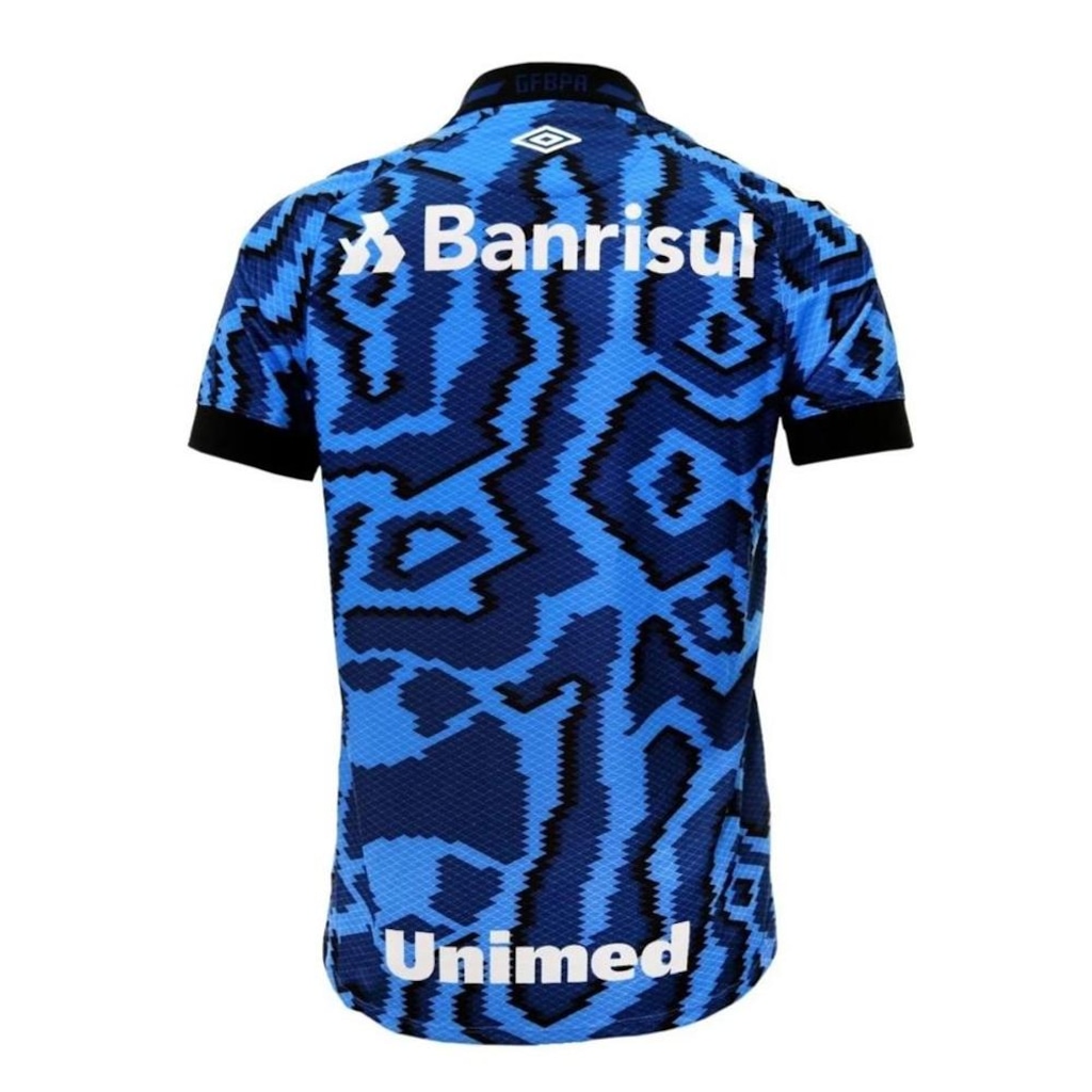 Imagem 3 do produto Camisa do Grêmio III 2021/22 Atleta s/nº Umbro Masculina