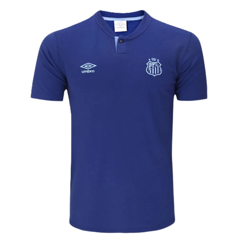 Imagem 1 do produto Camisa Polo do Santos Umbro Viagem 2024/25 Masculina
