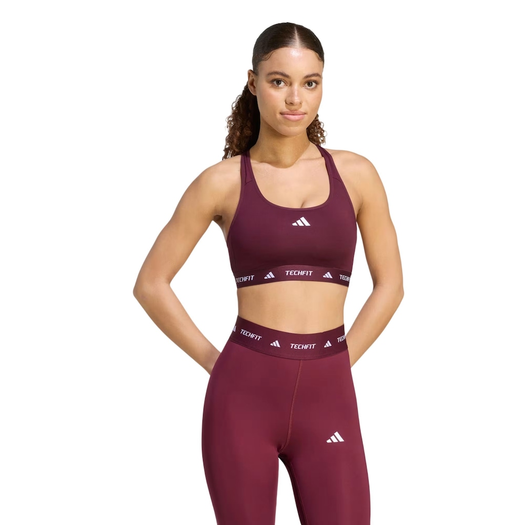 Imagem 1 do produto Top adidas Techfit Suporte Médio Feminino